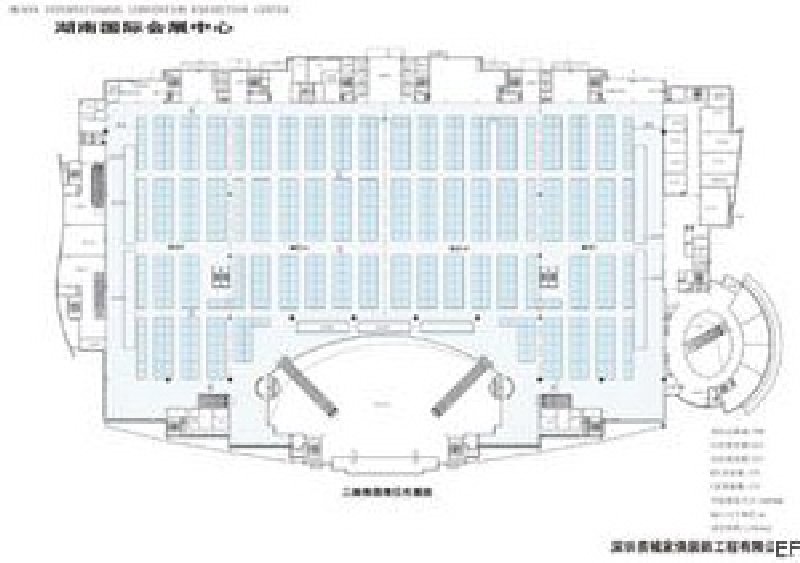 湖南國際會展中心(芒果館)場館圖