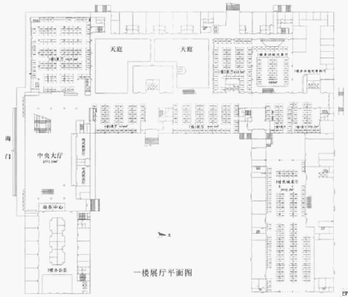 昆明國(guó)際會(huì)展中心場(chǎng)館圖