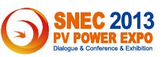 SNEC第七屆(2013)國際太陽能產(chǎn)業(yè)及光伏工程(上海)展覽會暨論壇