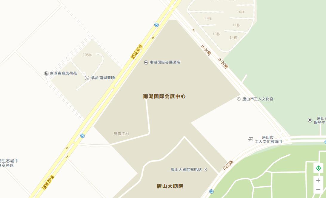 唐山南湖國(guó)際會(huì)展中心交通圖